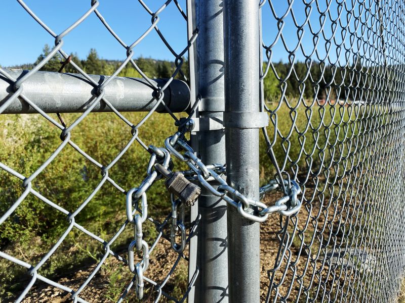 Security Chain-Link Fence