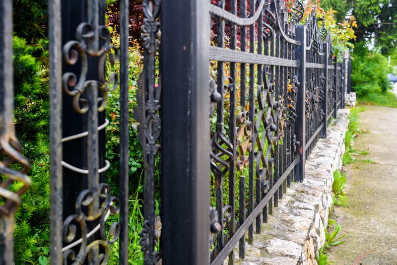Ornamental Iron Fence Service detail